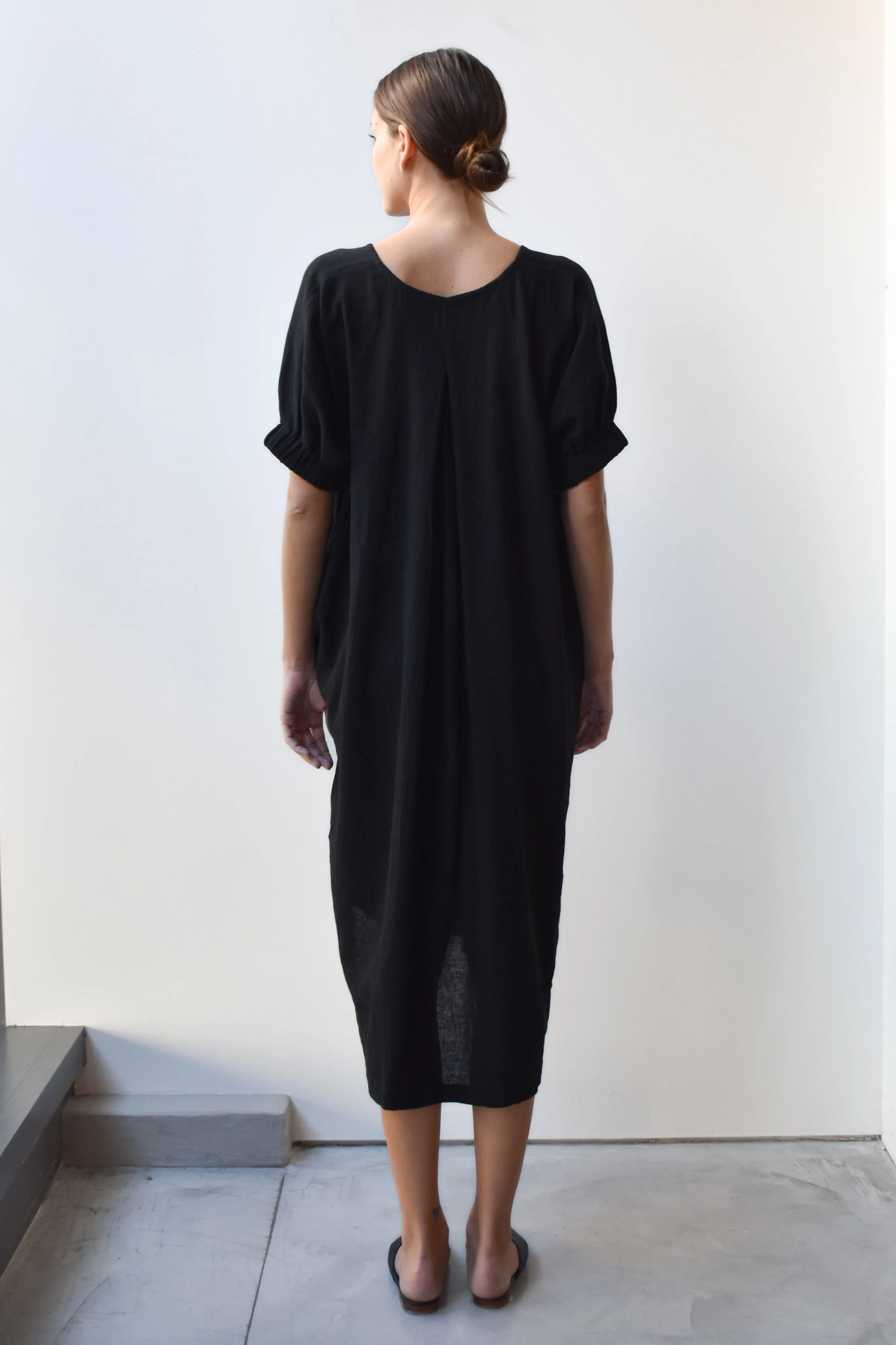 V-neck Relax Long Dress