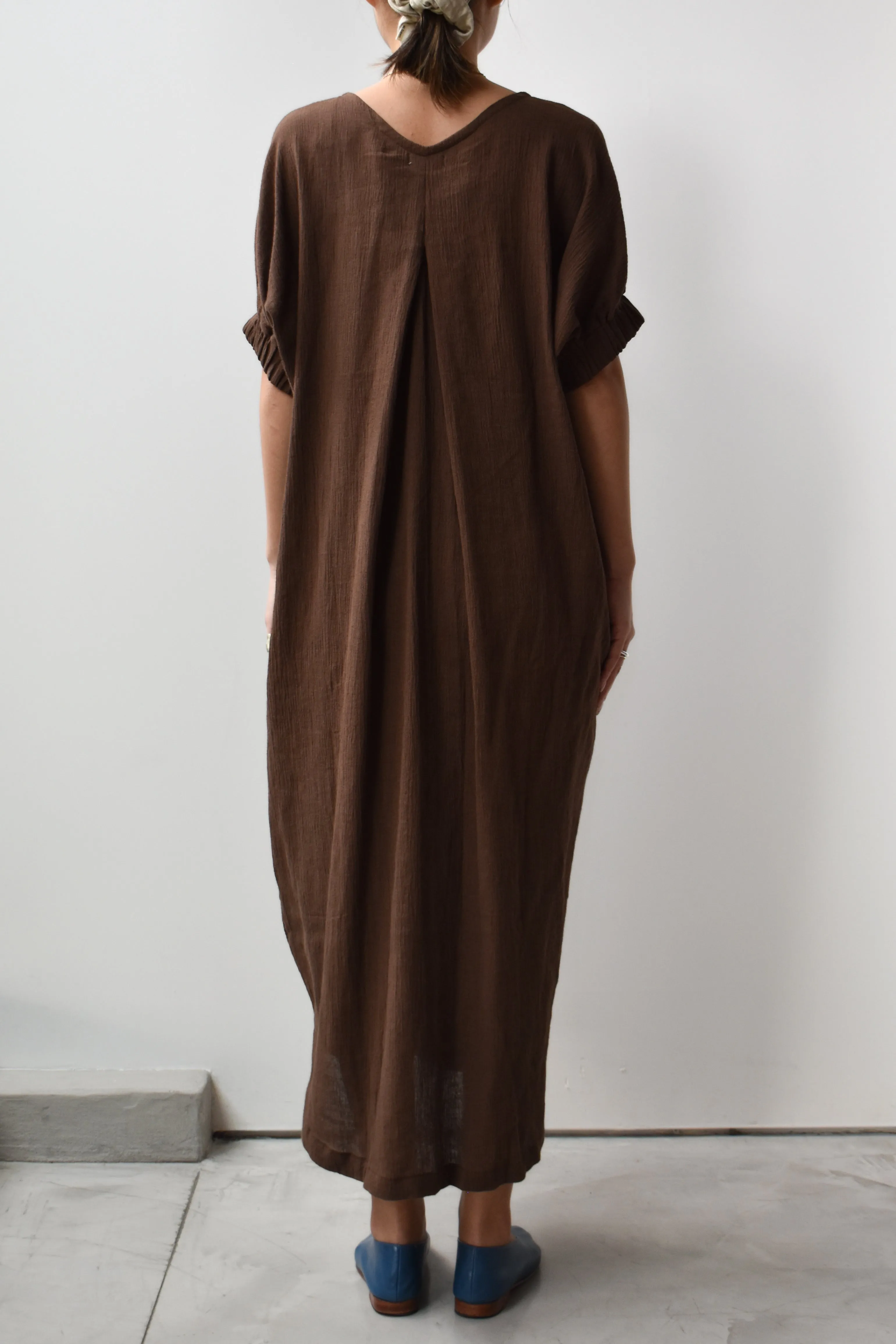 V-neck Relax Long Dress