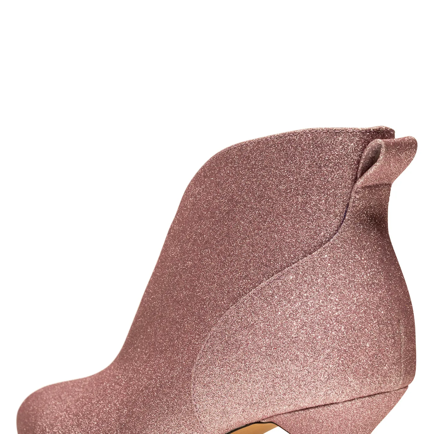 Valentine low bootie glitter - LILAC GLITTER