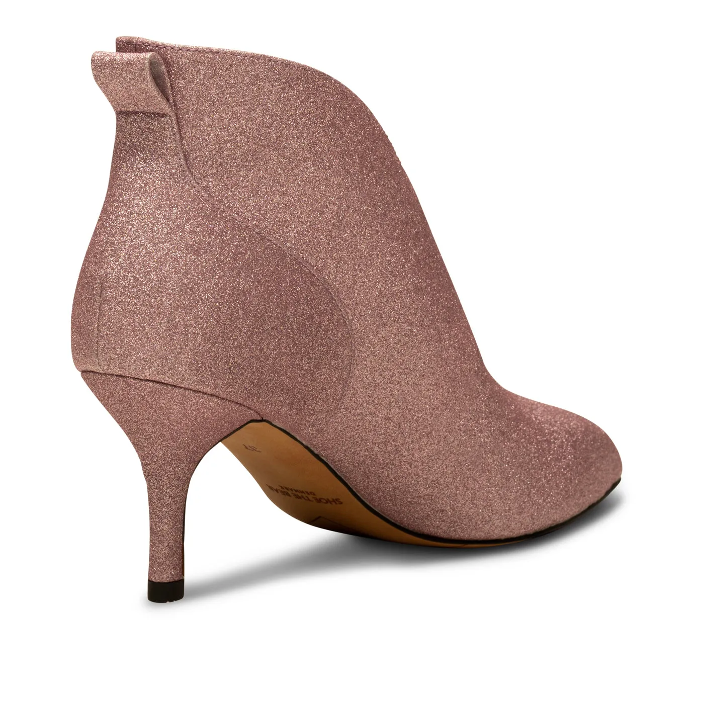 Valentine low bootie glitter - LILAC GLITTER