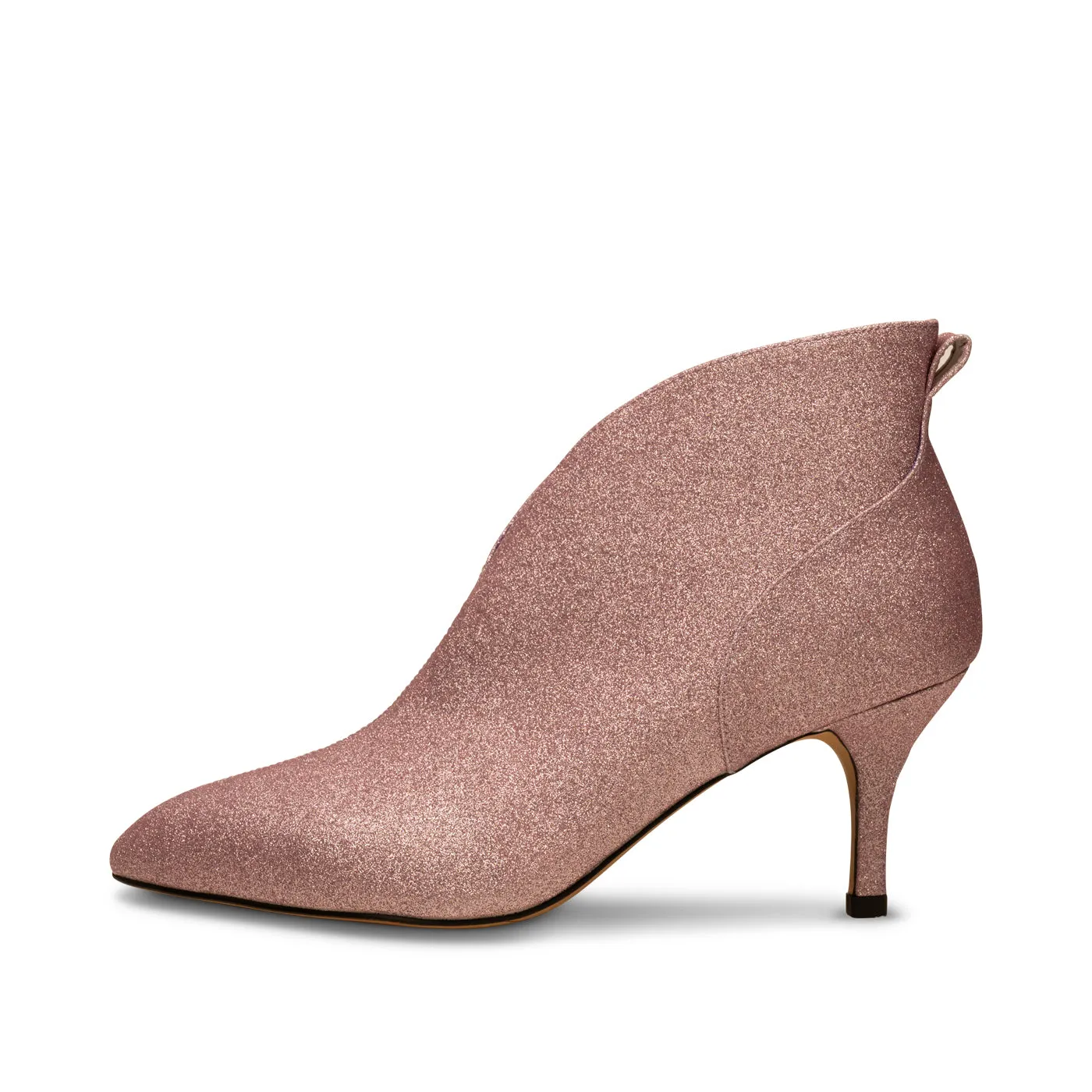 Valentine low bootie glitter - LILAC GLITTER