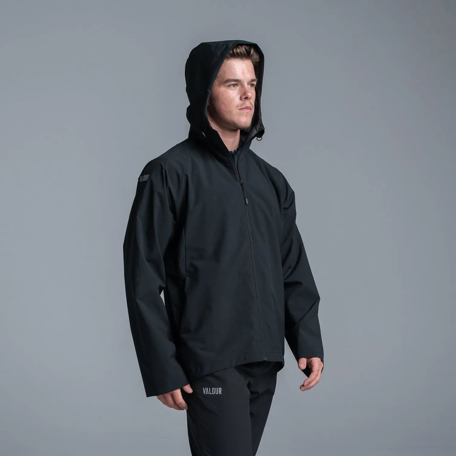 Valour Active Men's Storm Jacket - Black