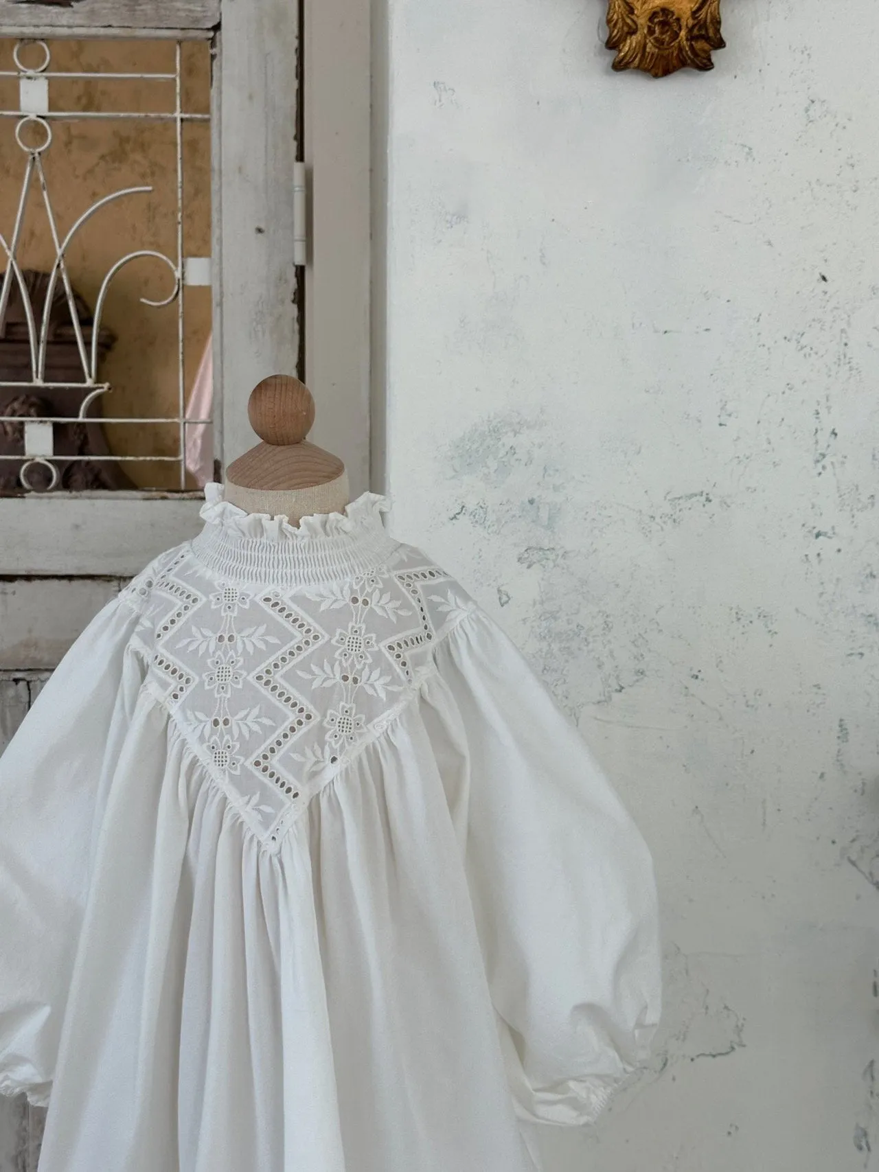Vanessa Lace Dress_Ivory