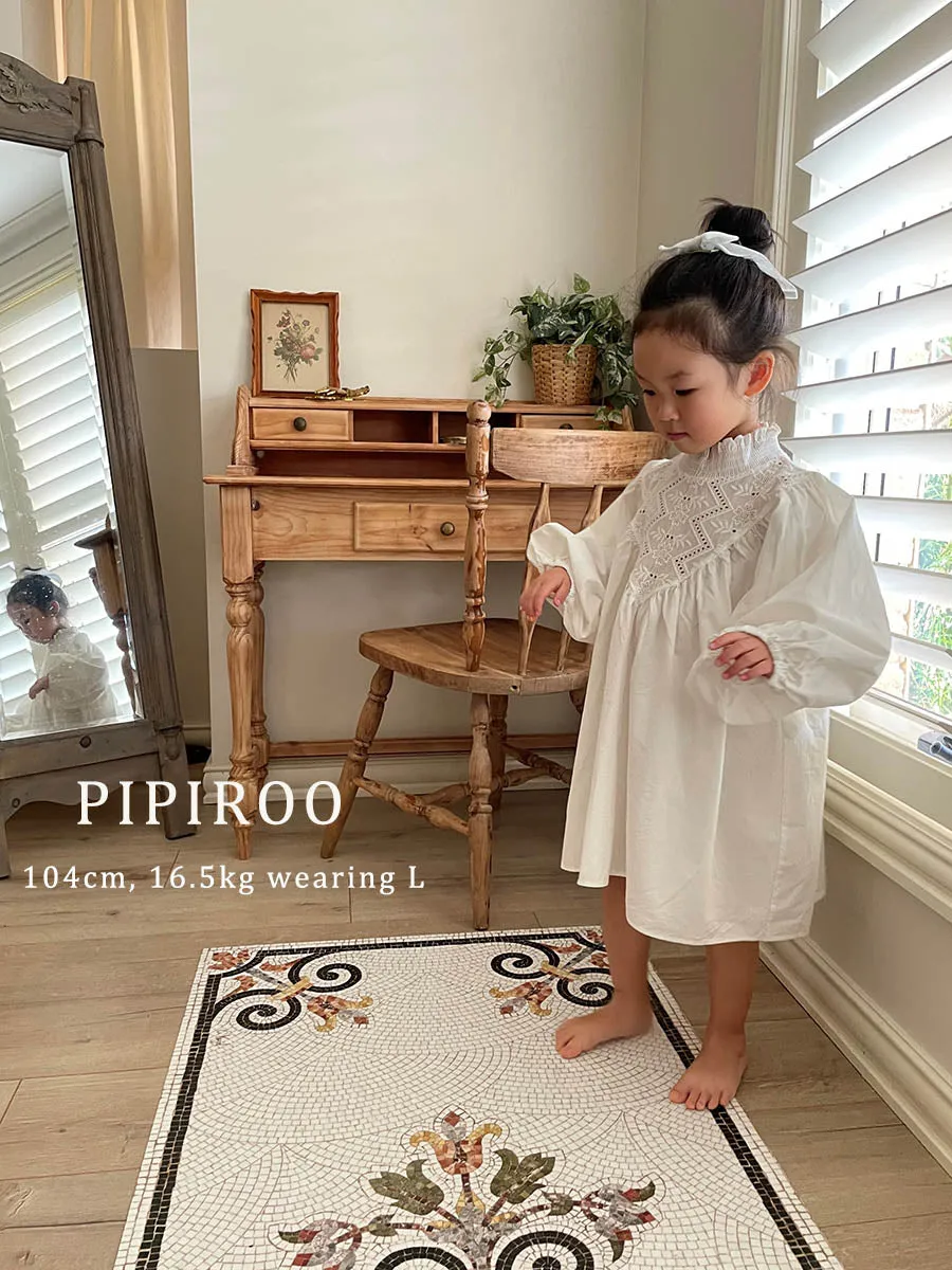 Vanessa Lace Dress_Ivory
