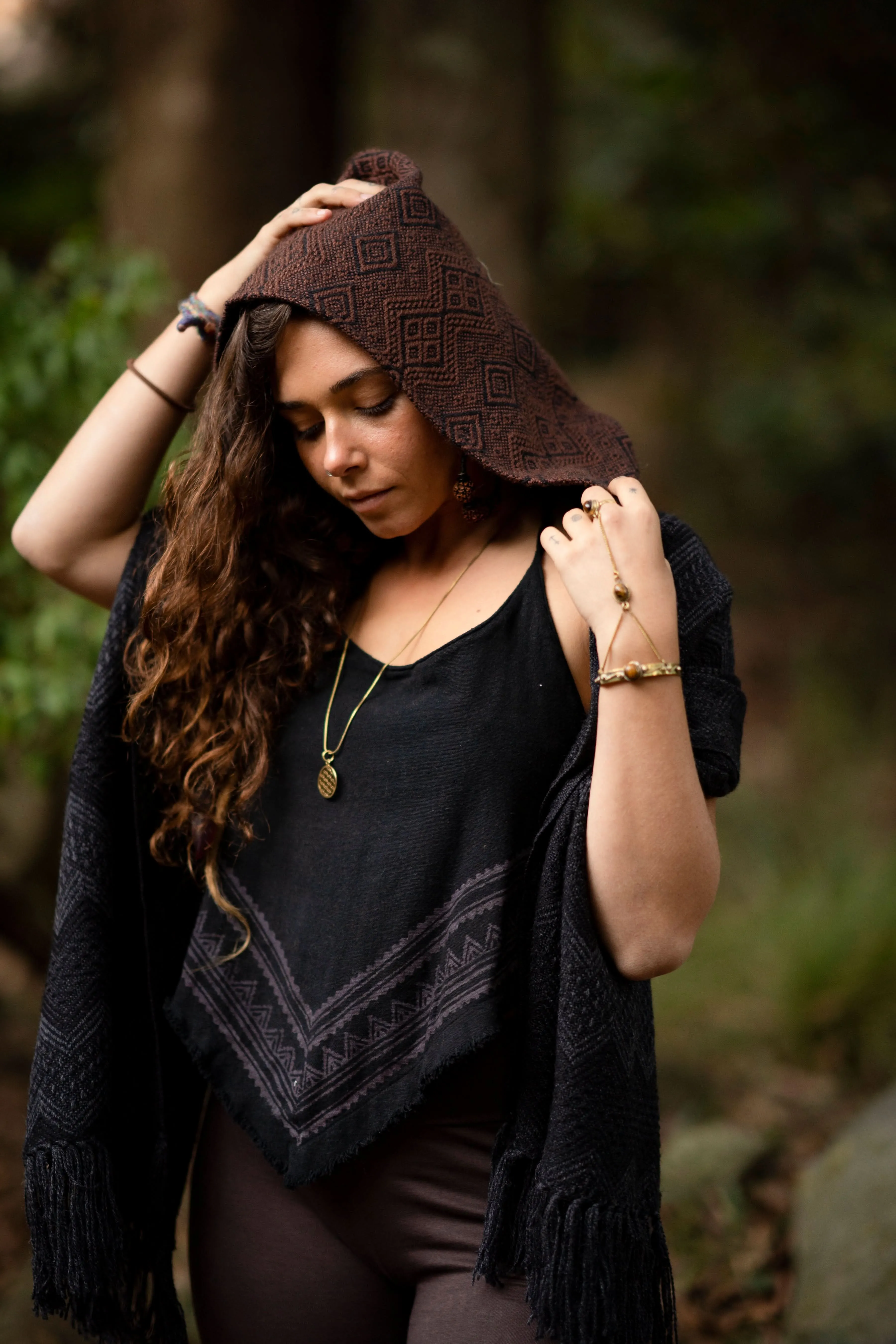 Vayana Tribe Hoodie Shawl - Wholesale