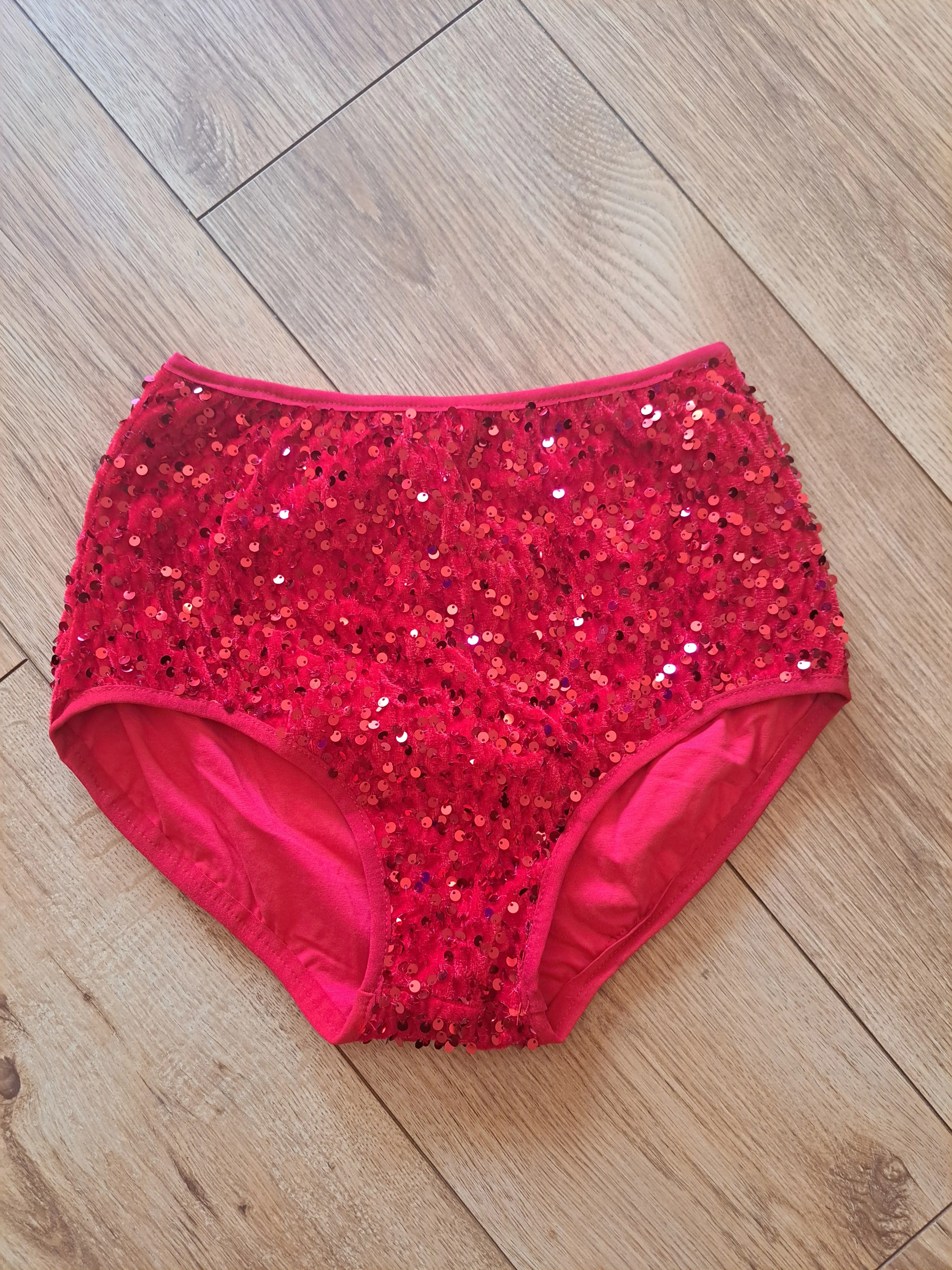 Velvet Sequin High Waist Disco Pants