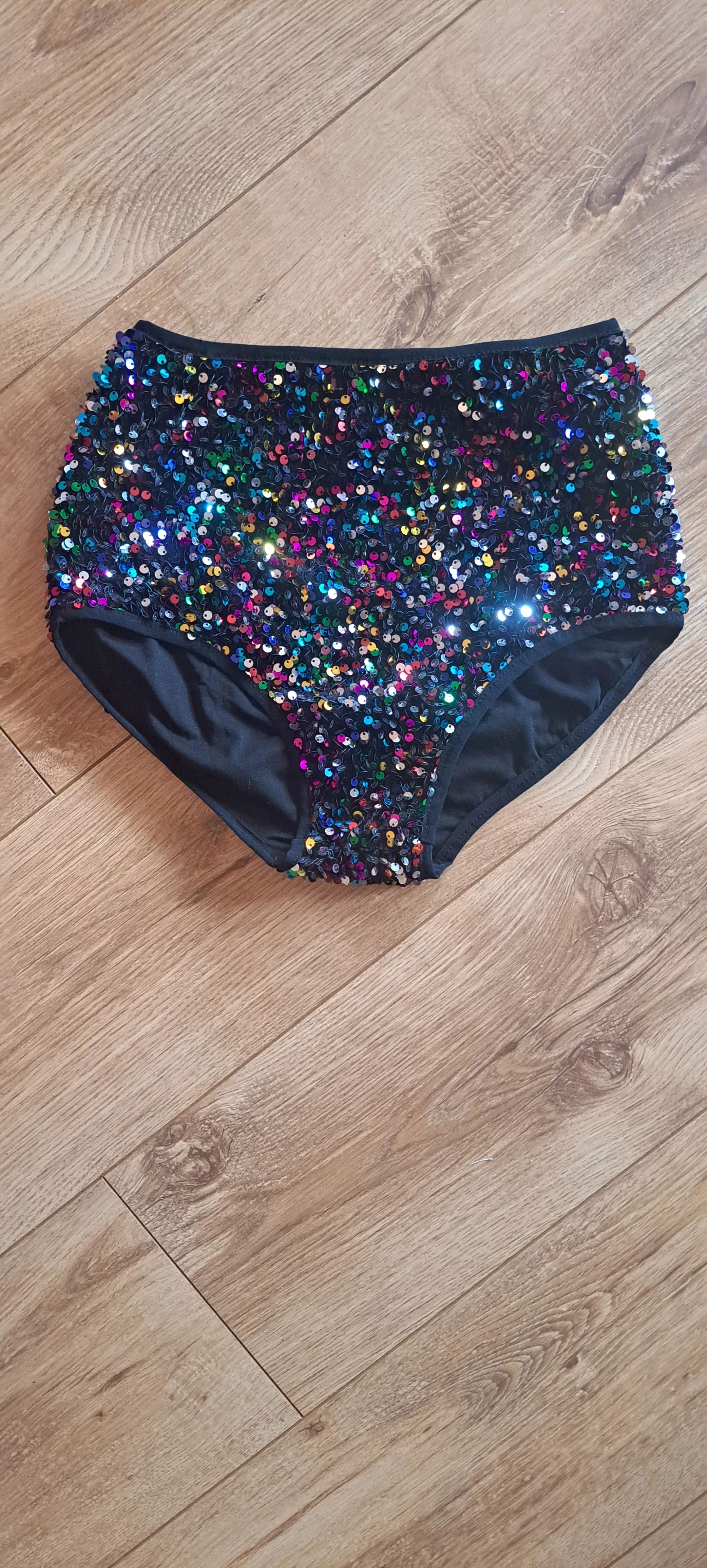Velvet Sequin High Waist Disco Pants