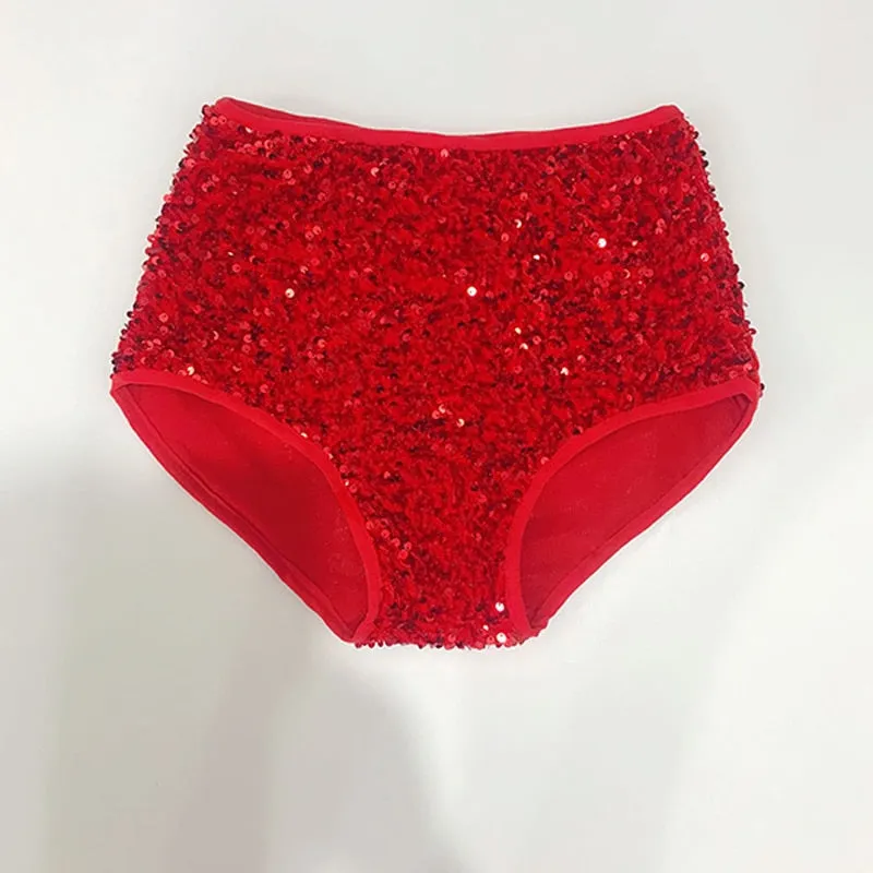 Velvet Sequin High Waist Disco Pants