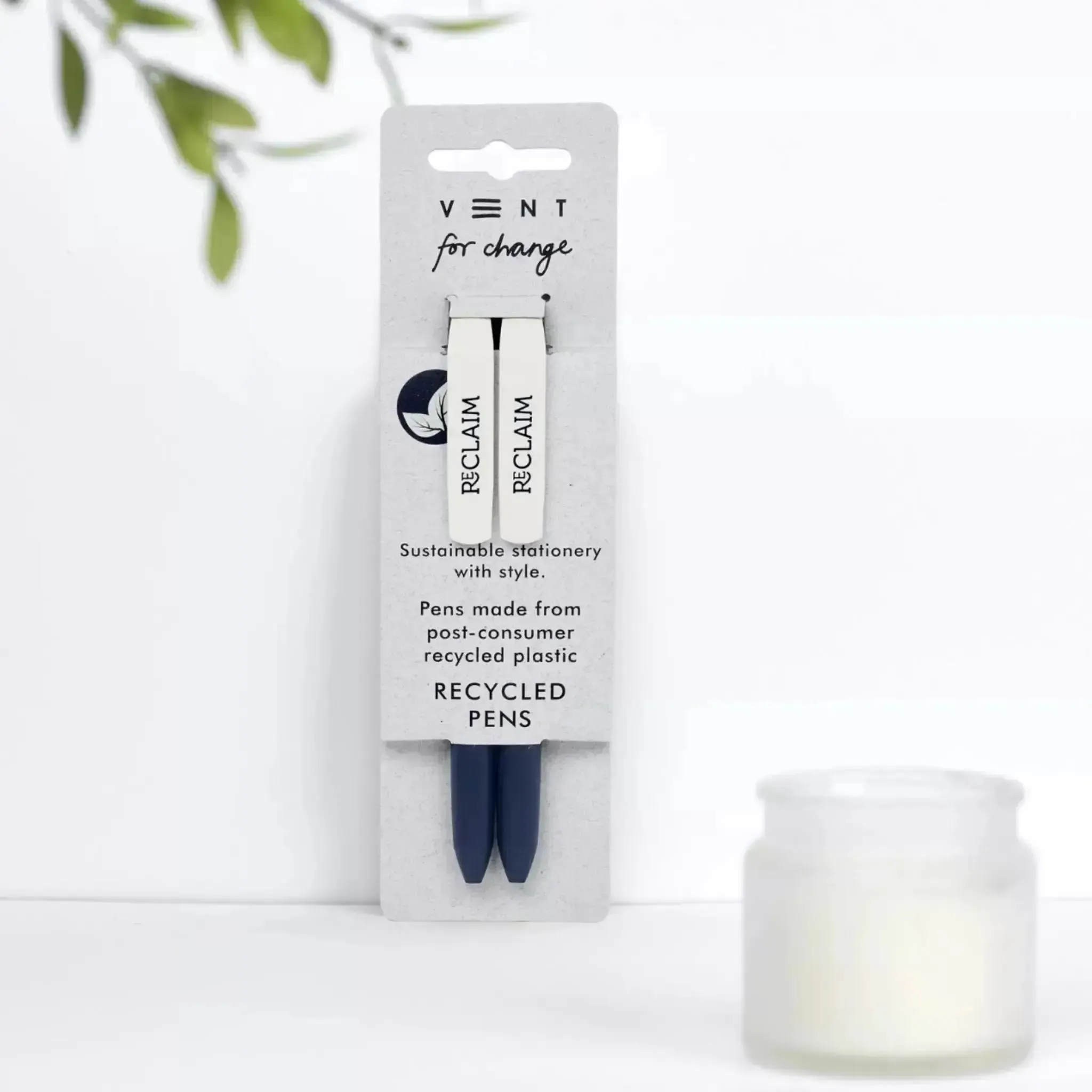 Vent Reclaim Pens Blue