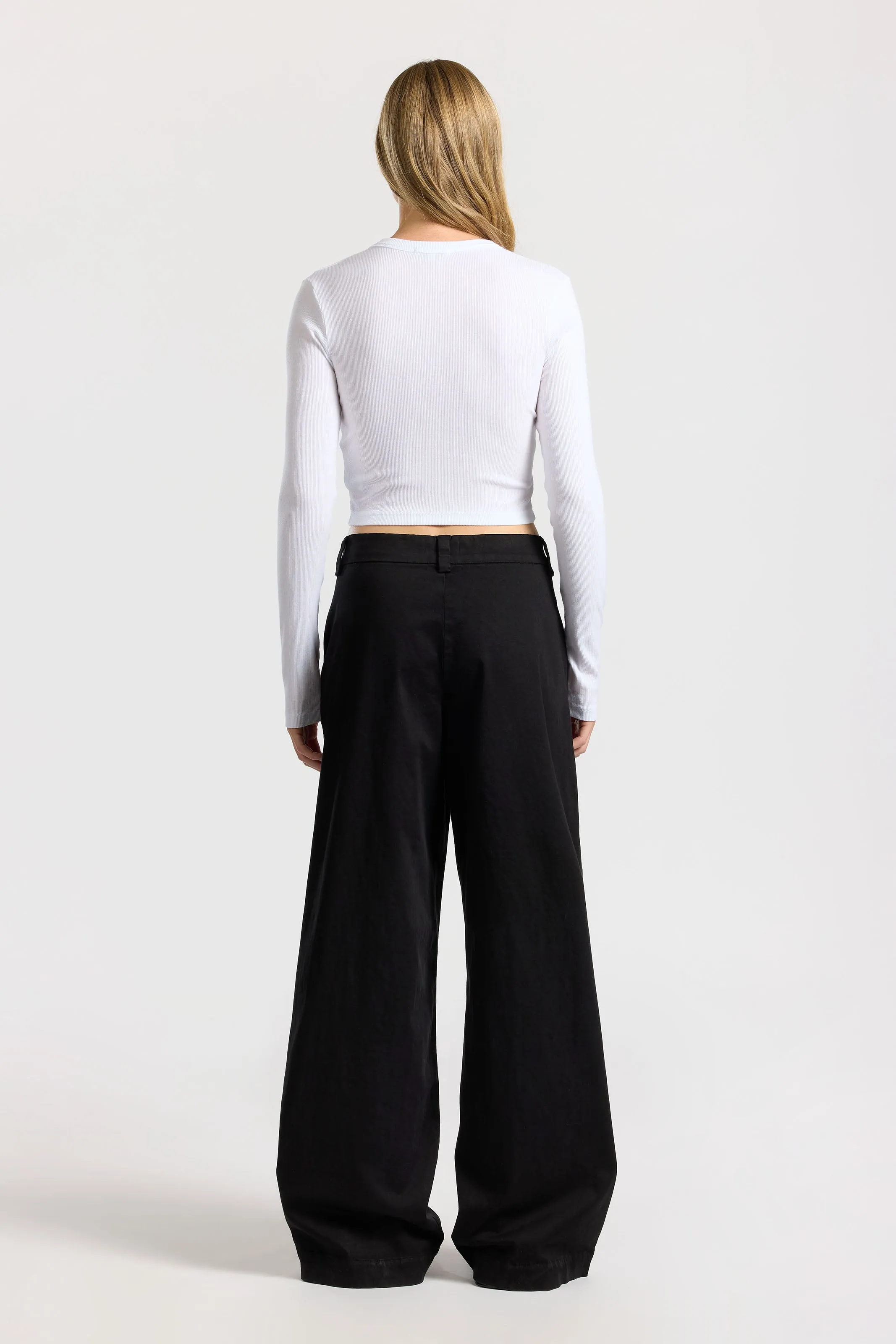 Verona Crop U-Neck Shirt