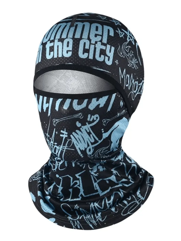 Versatile Cycling Balaclava with Print Design - SF2218