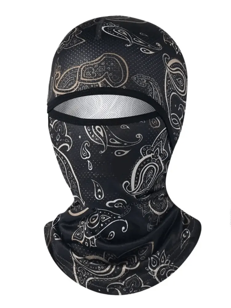 Versatile Cycling Balaclava with Print Design - SF2218