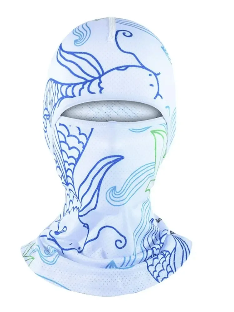 Versatile Cycling Balaclava with Print Design - SF2218