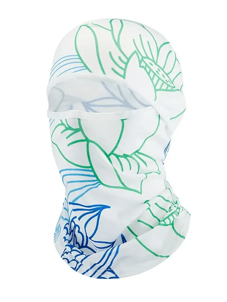 Versatile Cycling Balaclava with Print Design - SF2218