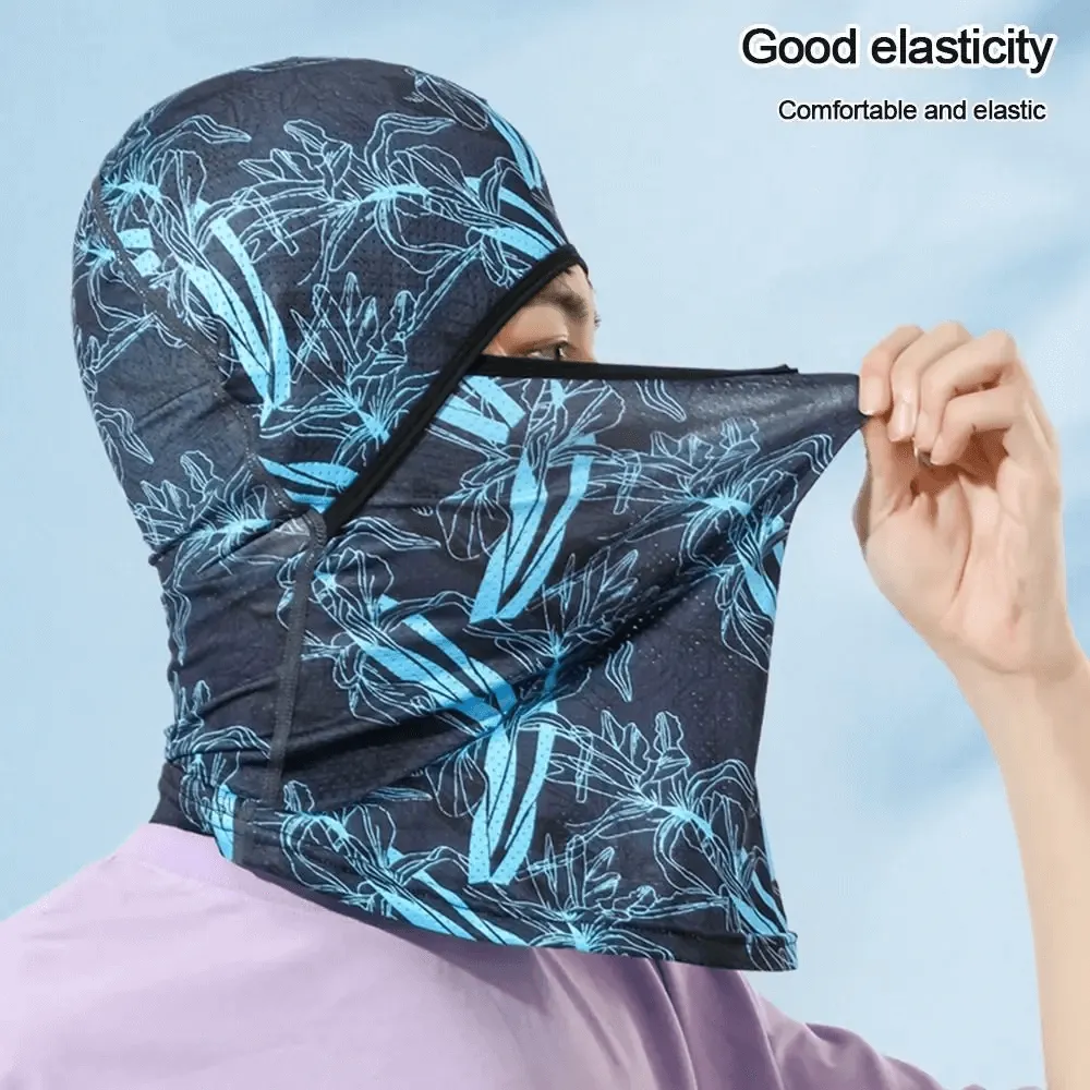 Versatile Cycling Balaclava with Print Design - SF2218