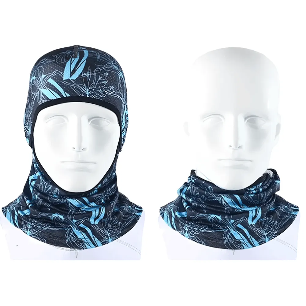 Versatile Cycling Balaclava with Print Design - SF2218
