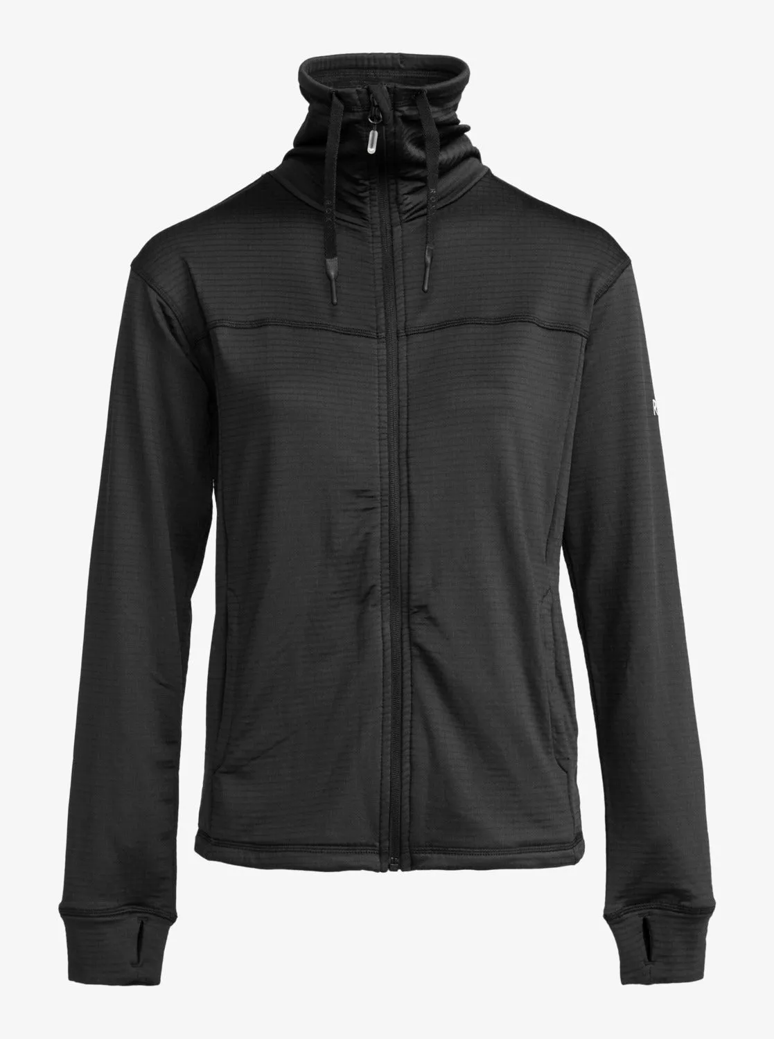 Vertere Technical Zip-Up Fleece - True Black