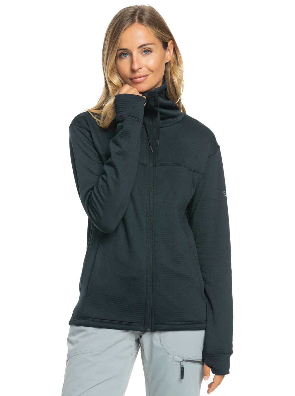 Vertere Technical Zip-Up Fleece - True Black