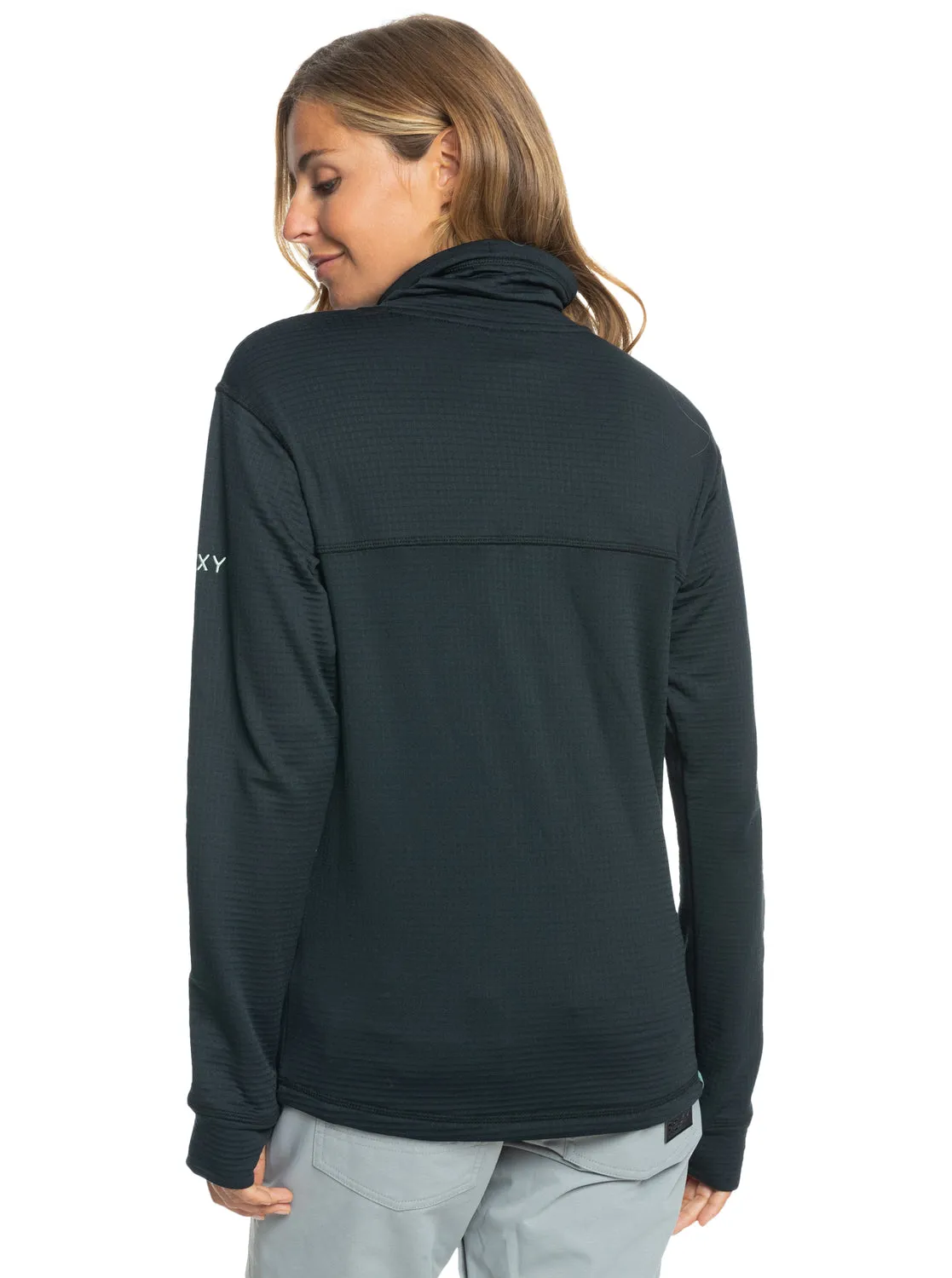 Vertere Technical Zip-Up Fleece - True Black