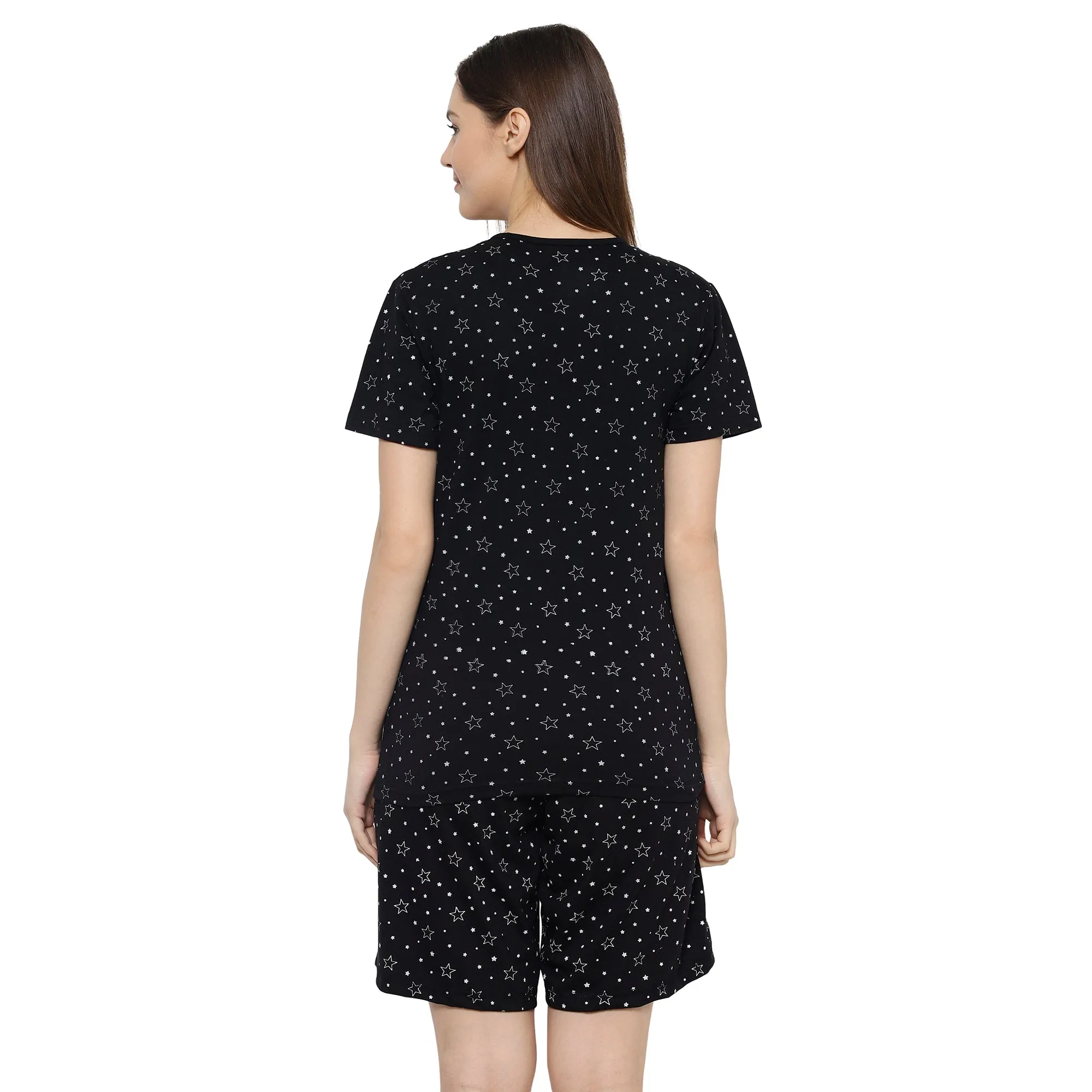 Vimal Jonney Black Women's Night Suit