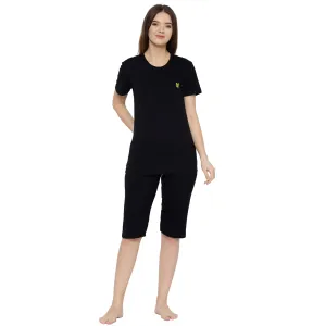 Vimal Jonney Black Women's Night Suit