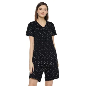 Vimal Jonney Black Women's Night Suit