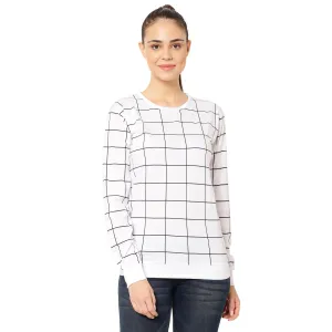 Vimal Jonney White Color Full Sleeve Tshirt For Women