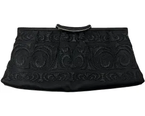 Vintage 1950s Spulcioni Firenze Evening Clutch Purse Beaded Peau de Soie - VFG