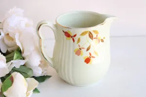 Vintage 1960s Halls Superior Autumn Leaf Pitcher