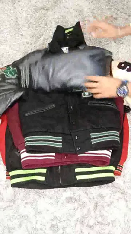 VINTAGE BASEBALL STADIUM VARSITY JACKETS - 6 PCS