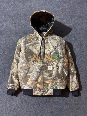 Vintage Carhartt Rework Style Realtree Camouflage Hooded Jackets All Sizes - MOQ 30 pcs