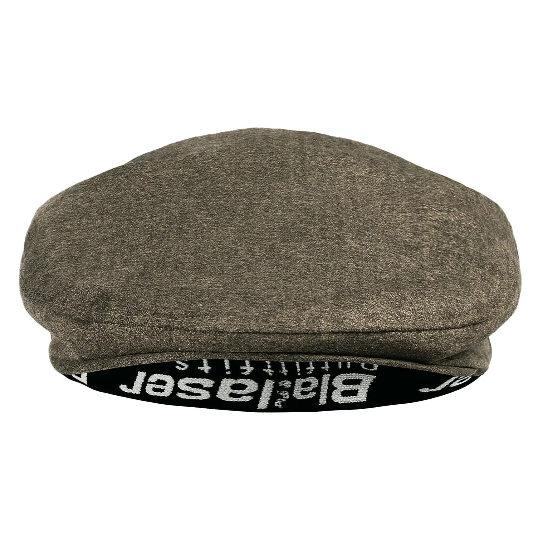 Vintage Flat Cap - Olive Melange/Black by Blaser