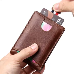 Vintage Handmade Leather Card Case L188