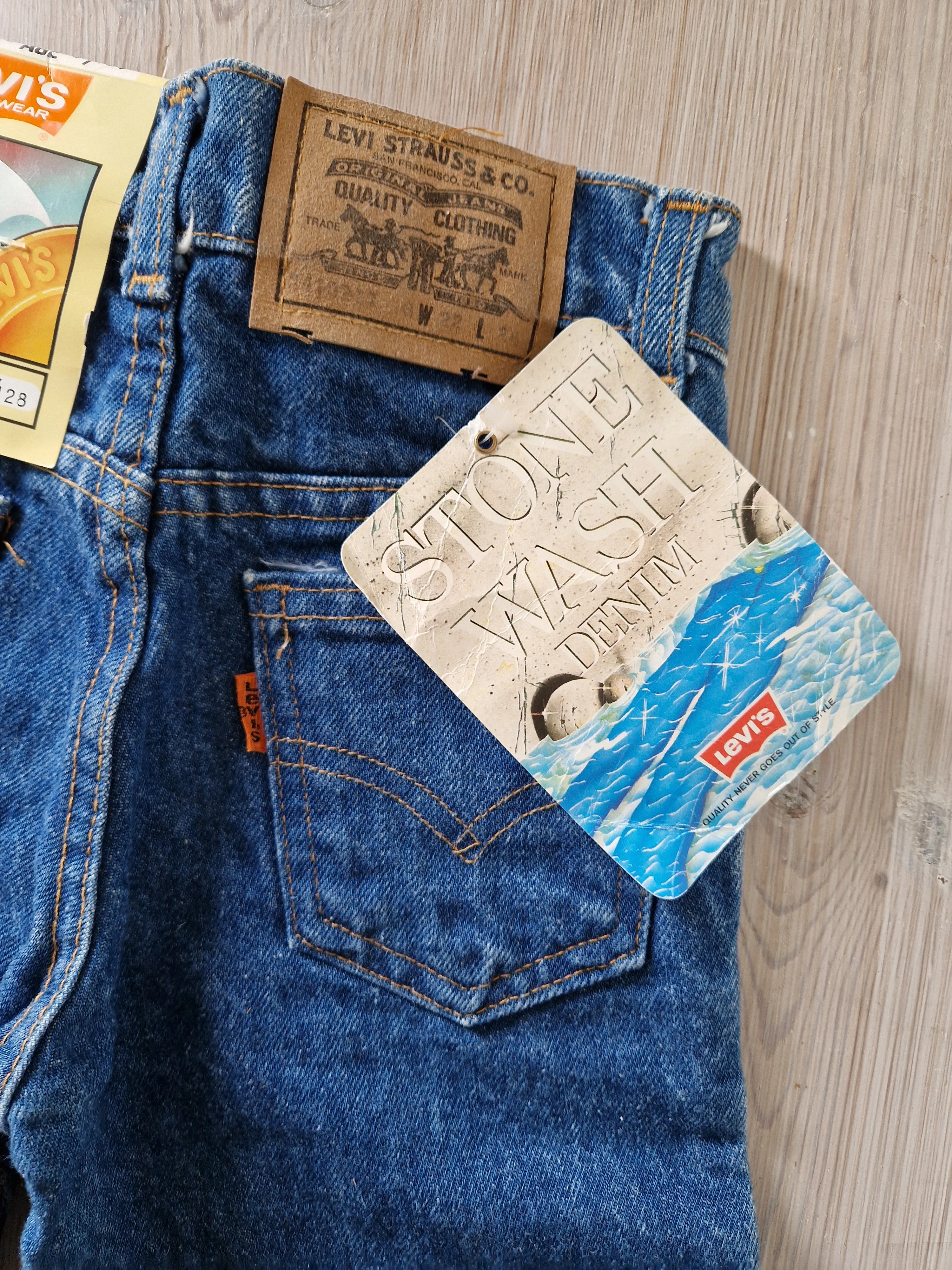 Vintage Levi's jeans 7-8 år