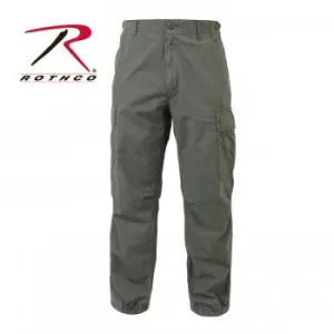 Vintage Style Vietnam Rip-Stop Fatigue Pants