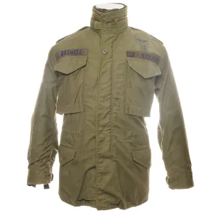 VINTAGE USAF US AIR FORCE M65 FIELD JACKET W LINER 1987 PATCHED XSMALL REGULAR