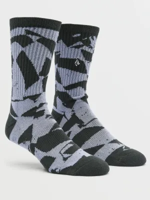 Volcom Shred Stone Socks - Violet Dust
