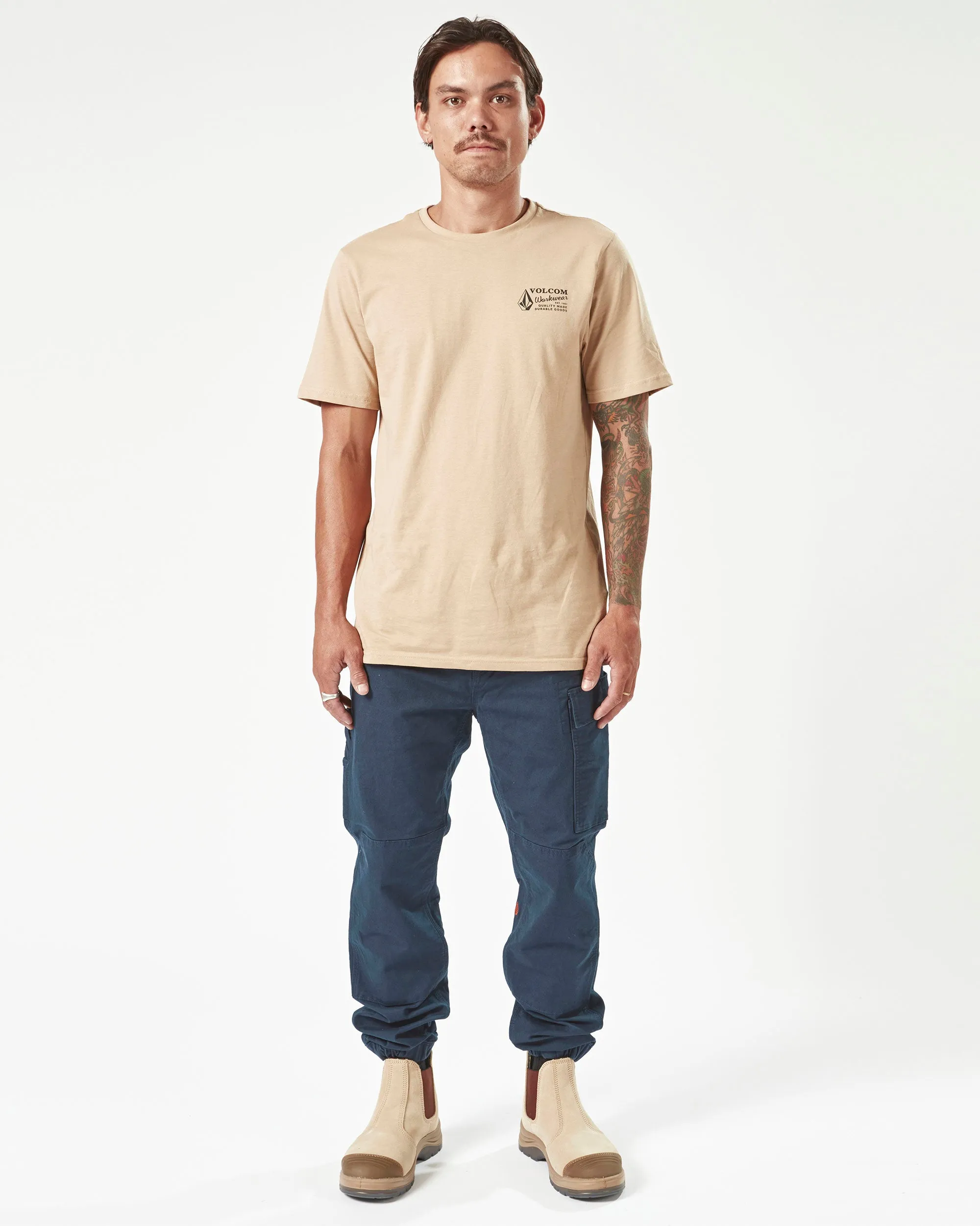Volcom Workwear Caliper Cuff Pants - Navy