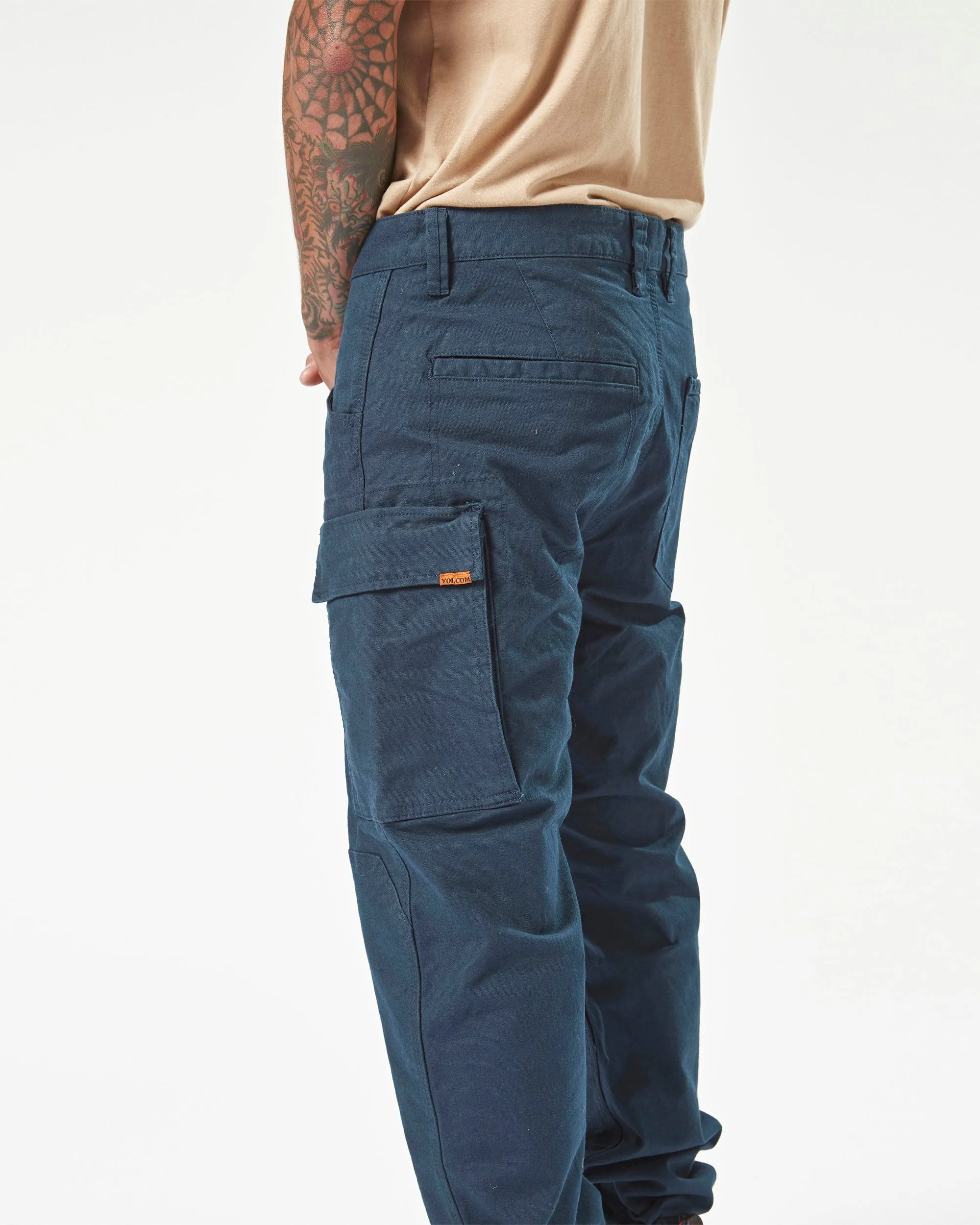 Volcom Workwear Caliper Cuff Pants - Navy