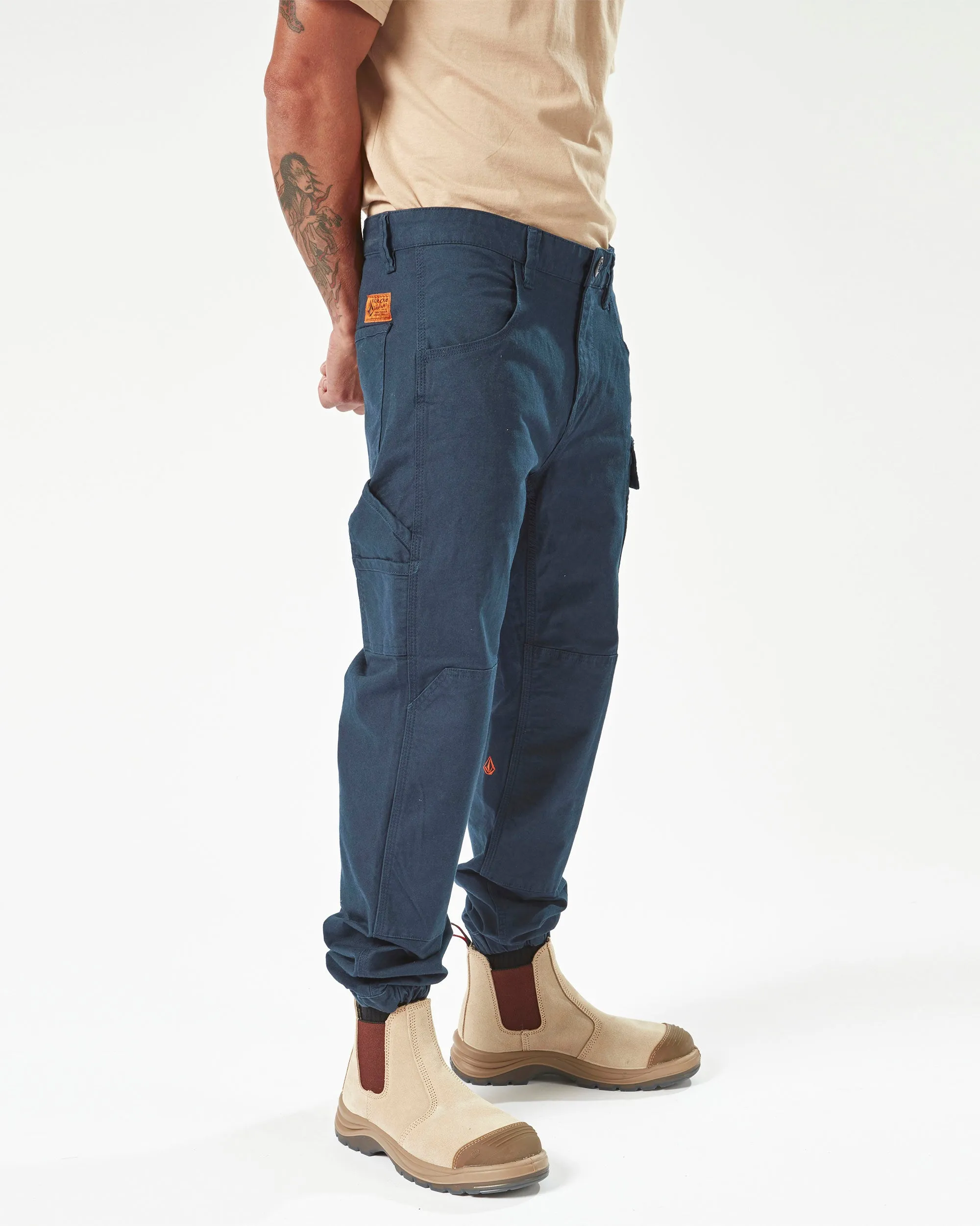 Volcom Workwear Caliper Cuff Pants - Navy