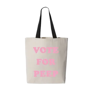 VOTE FOR PEEP Tote