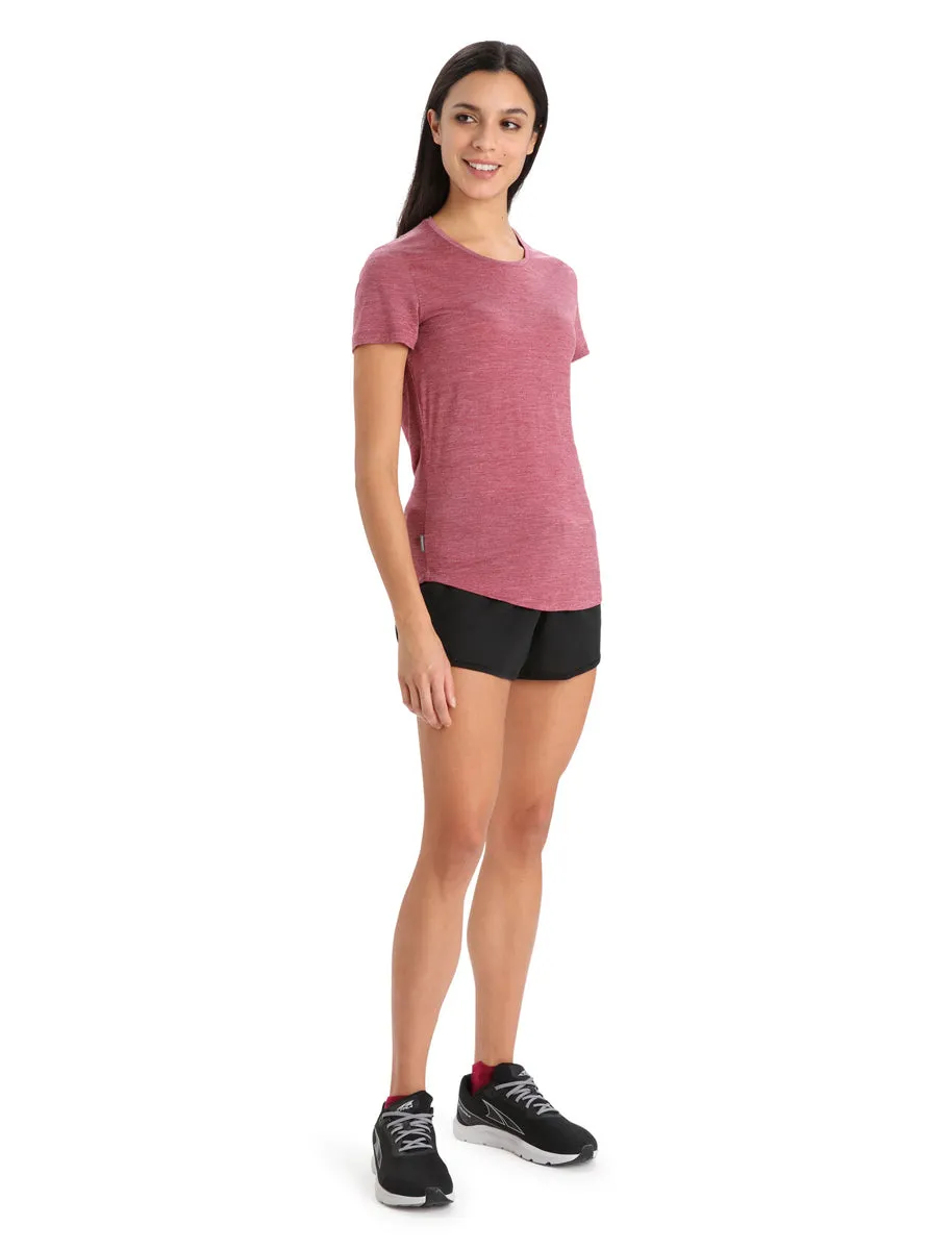 W Sphere II SS Tee Cherry Heather
