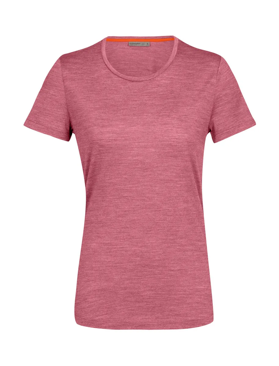 W Sphere II SS Tee Cherry Heather