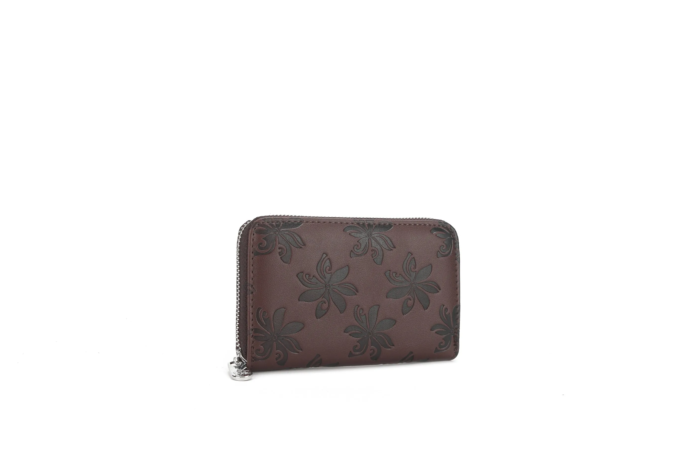 Wallet Chloe Tiare Embossed Brown-Black