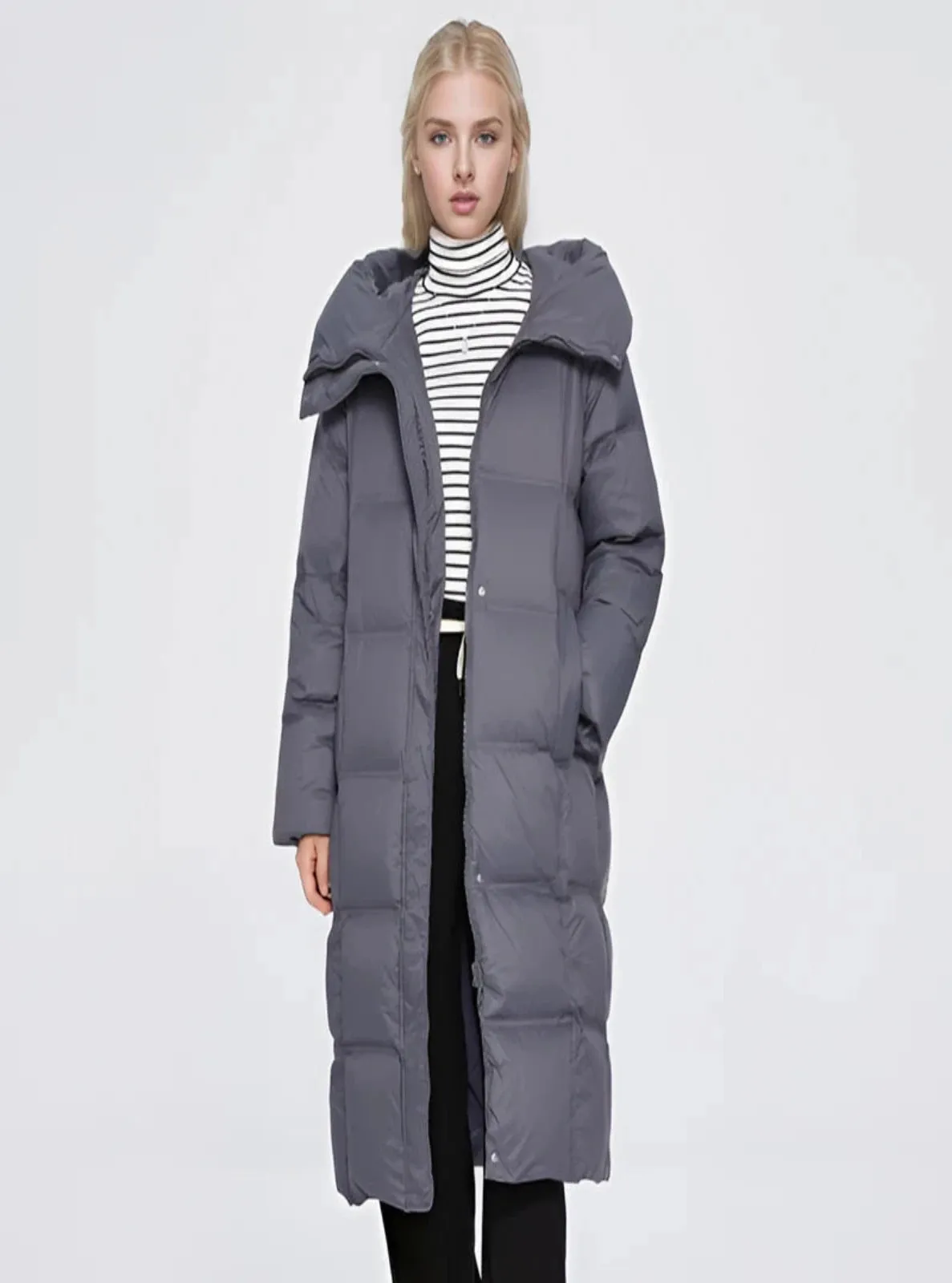 Water-repellant Down Puffer Coat