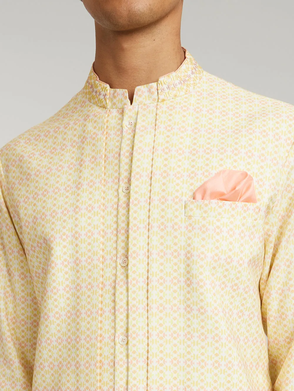 Wayu Layered Kurta Set - Enrique