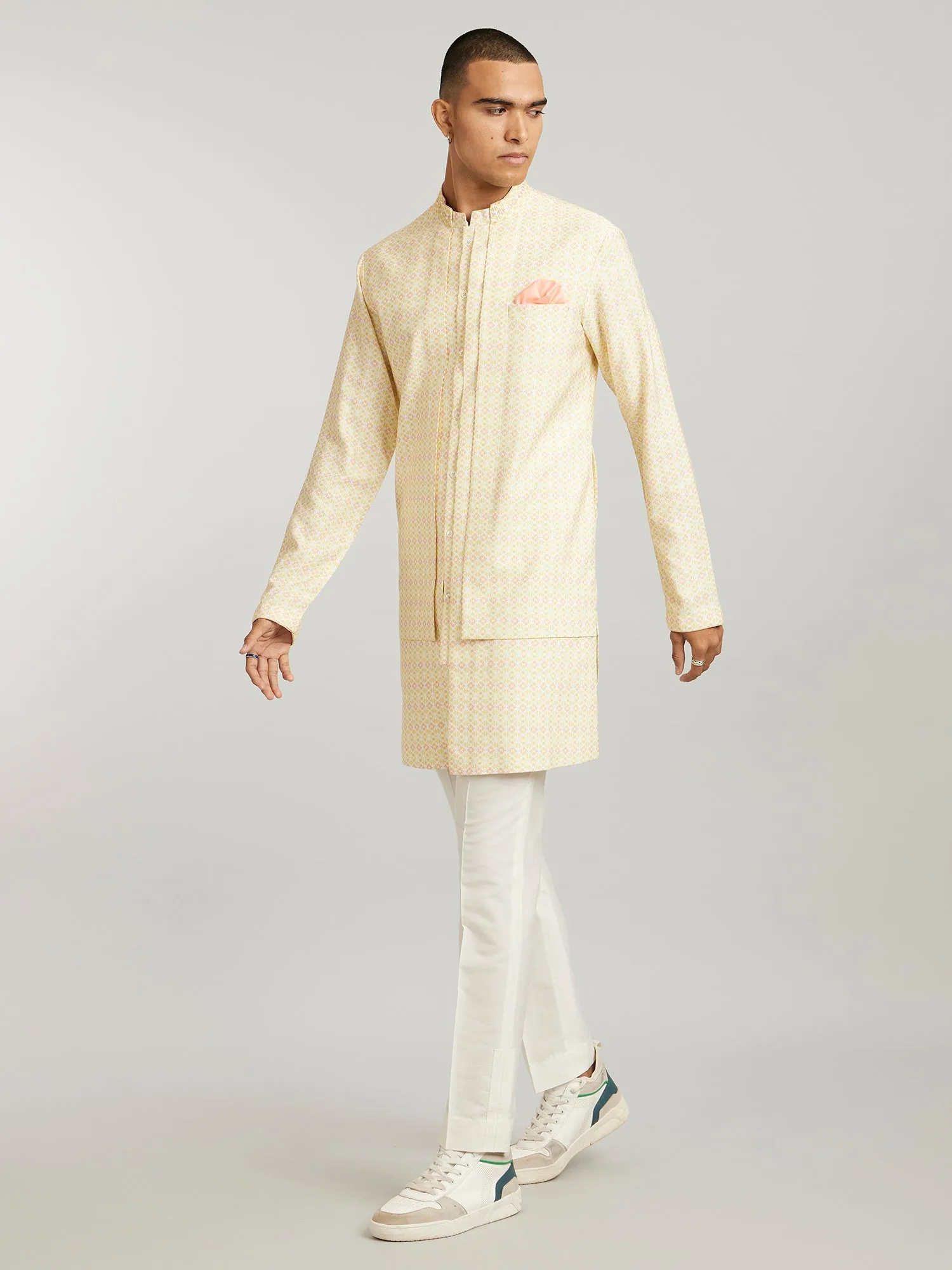 Wayu Layered Kurta Set - Enrique