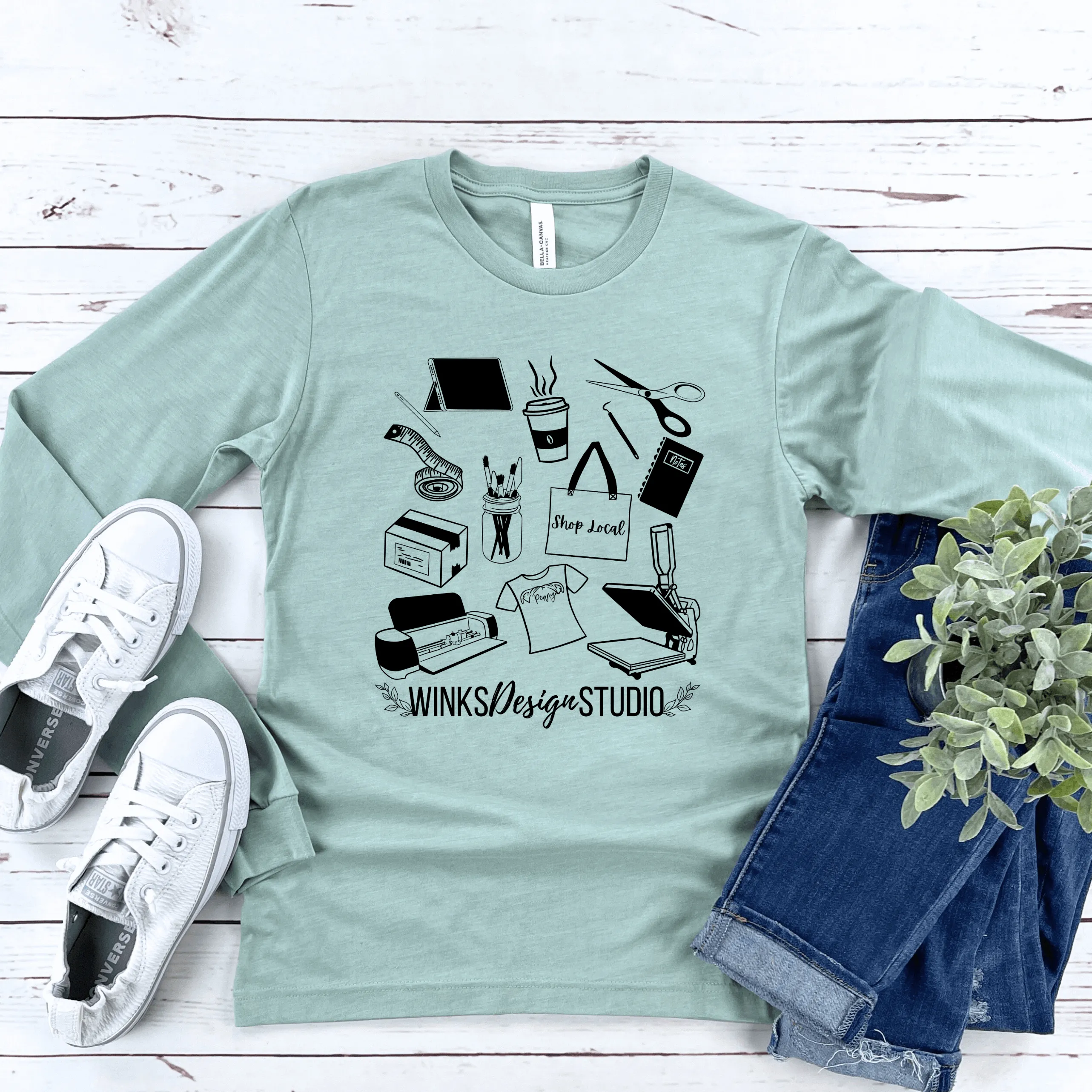 WDS Pattern Long Sleeve