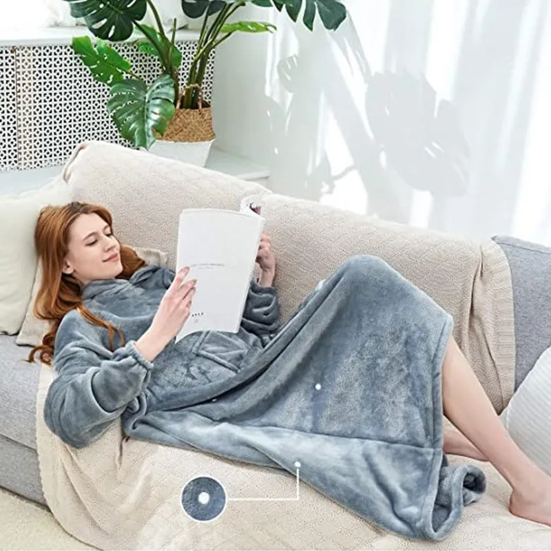Wearable Blanket Cozy Giant Blanket Hoodie