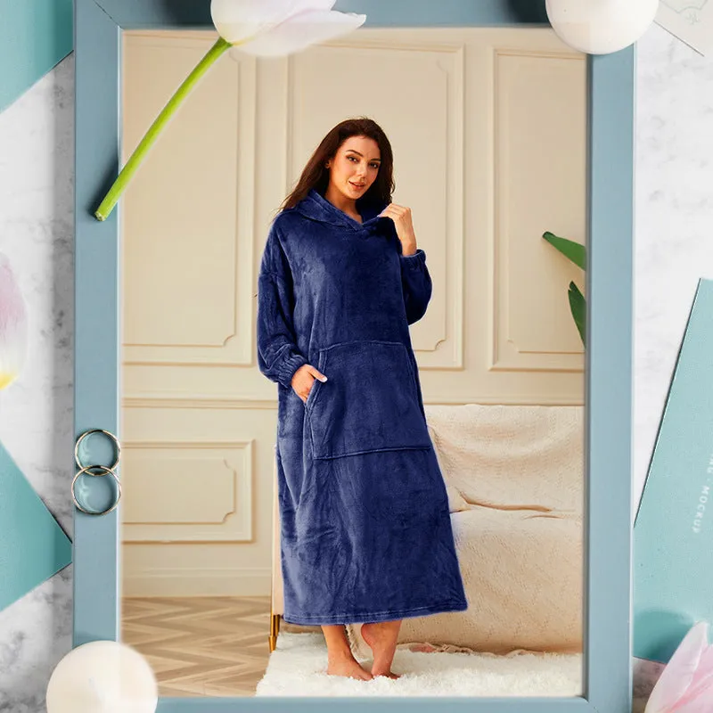Wearable Blanket Cozy Giant Blanket Hoodie